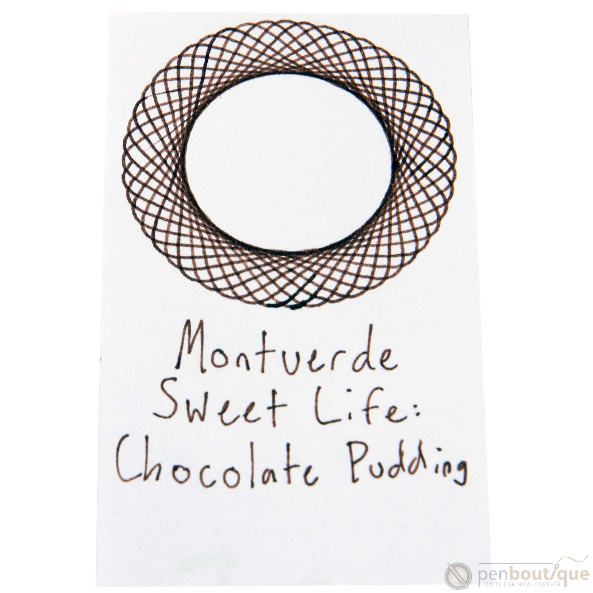 Monteverde Sweet Life Ink Bottle - Chocolate Pudding - 30ml - Pen Boutique Ltd