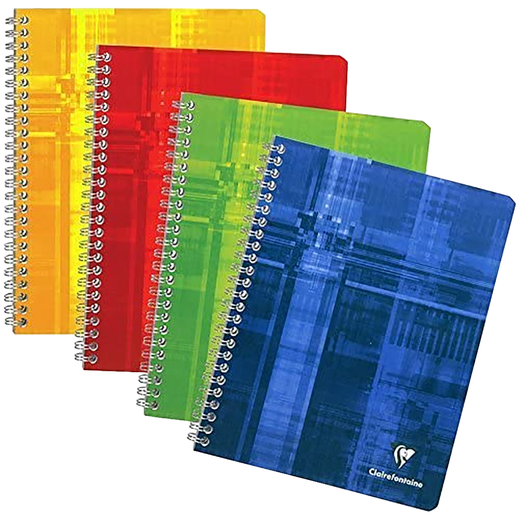 Clairefontaine Classic Wirebound Ruled Notebook A4 - Pen Boutique Ltd