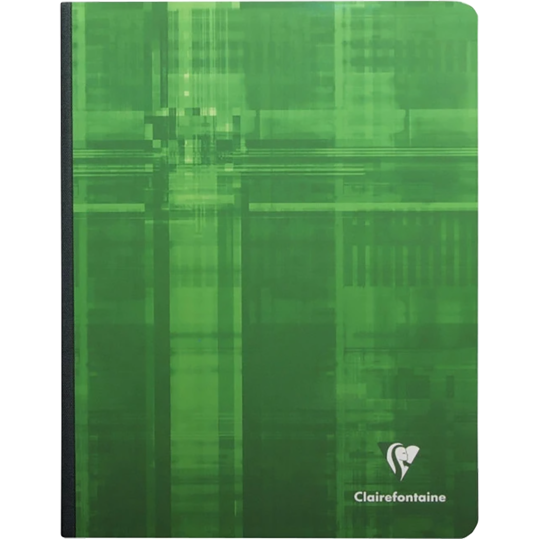 Clairefontaine Notebook French Ruled Clothbound 96 Sheets 8-1/4 x 11-3/4-Pen Boutique Ltd