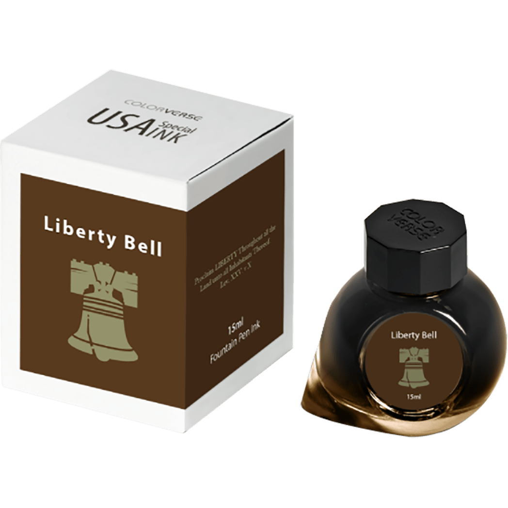 Colorverse USA Special Ink Bottle - Pennsylvania (Liberty Bell) - 15 ml - Pen Boutique Ltd