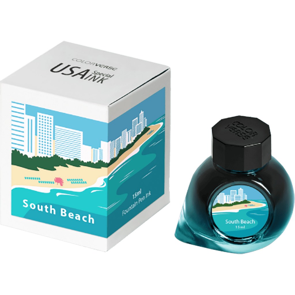 Colorverse USA Special Ink Bottle - Florida (South Beach) - 15 ml - Pen Boutique Ltd
