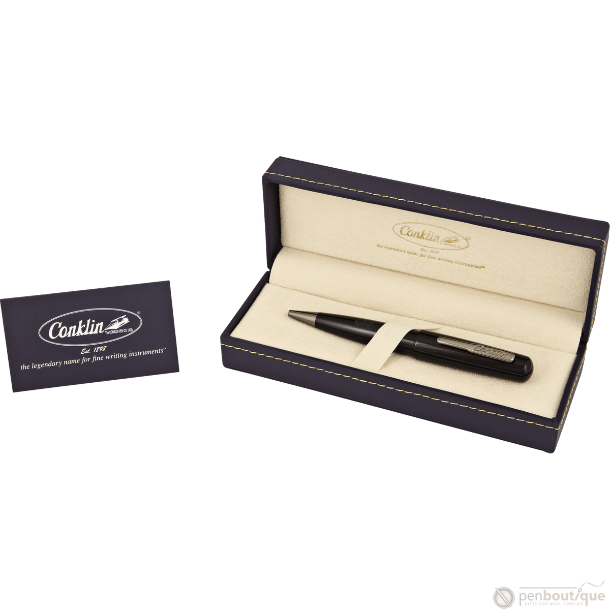 Conklin All American Collection Ballpoint Pen - Raven Black - Pen Boutique Ltd