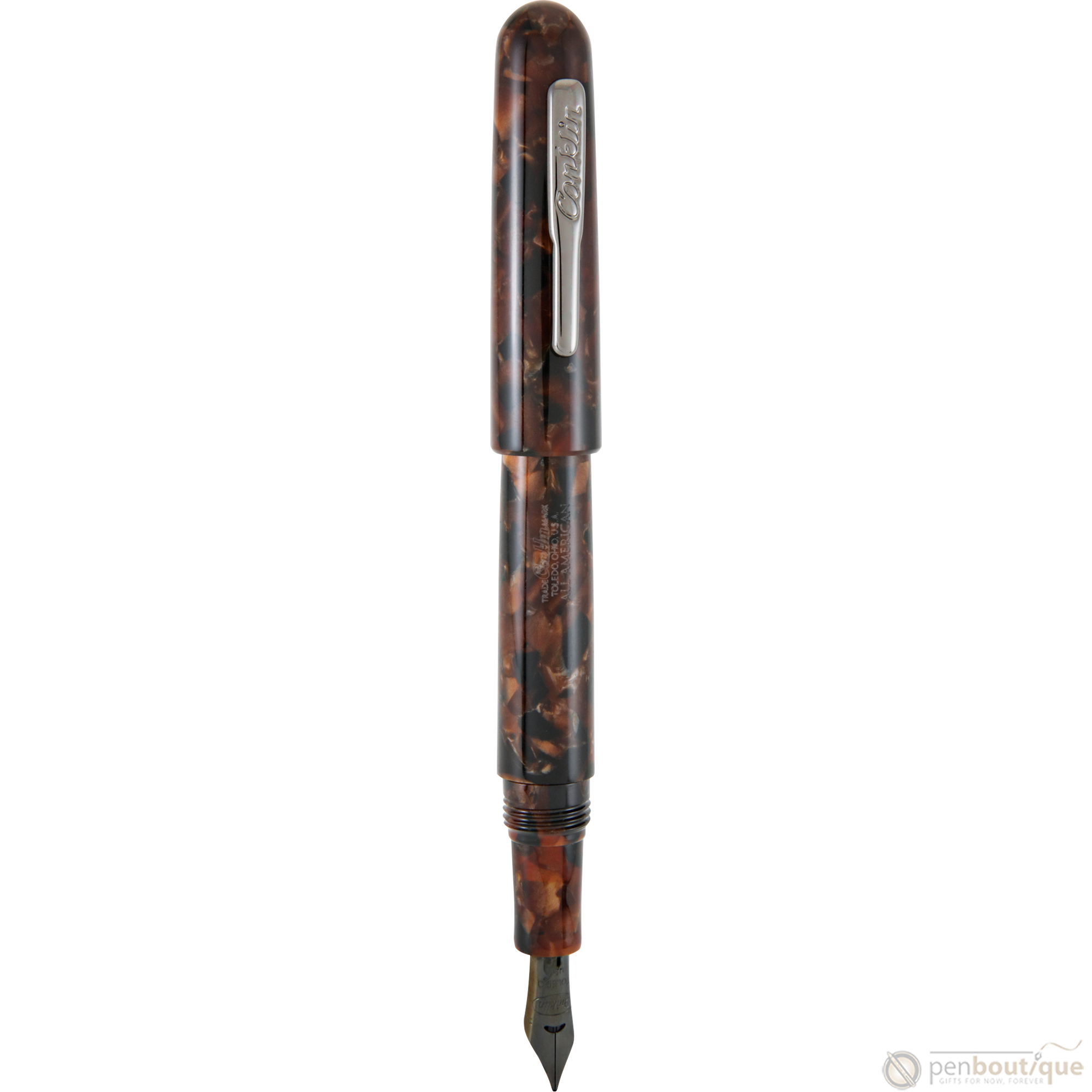 Conklin All American Collection Fountain Pen - Brownstone-Pen Boutique Ltd
