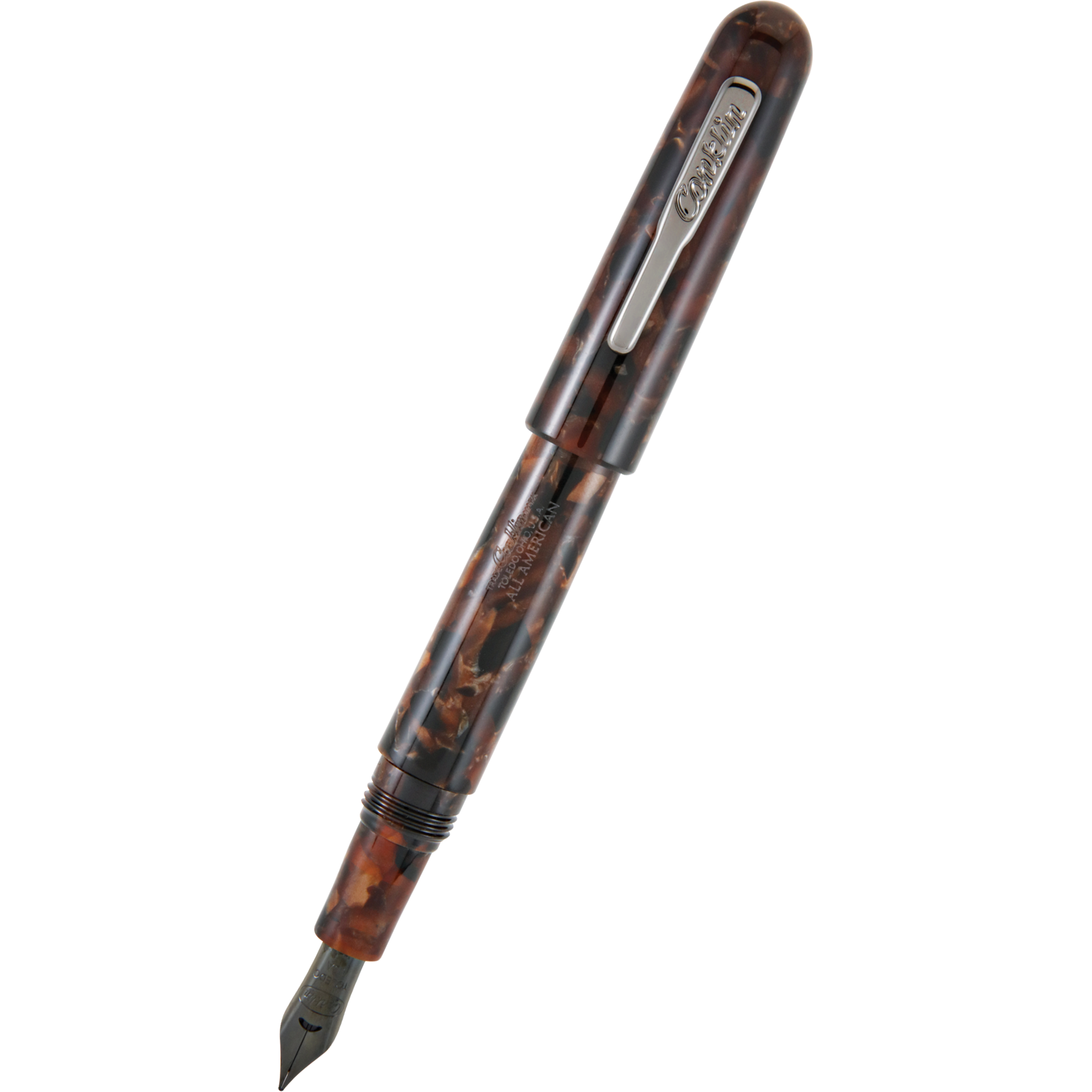 Conklin All American Collection Fountain Pen - Brownstone-Pen Boutique Ltd
