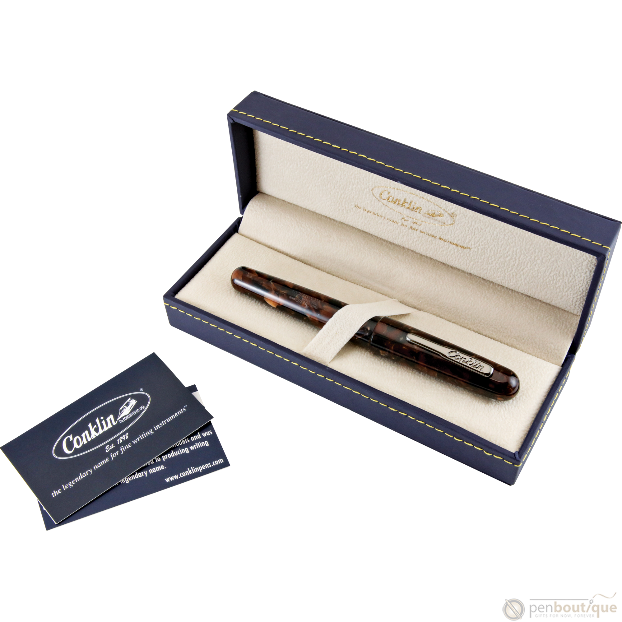 Conklin All American Collection Fountain Pen - Brownstone-Pen Boutique Ltd