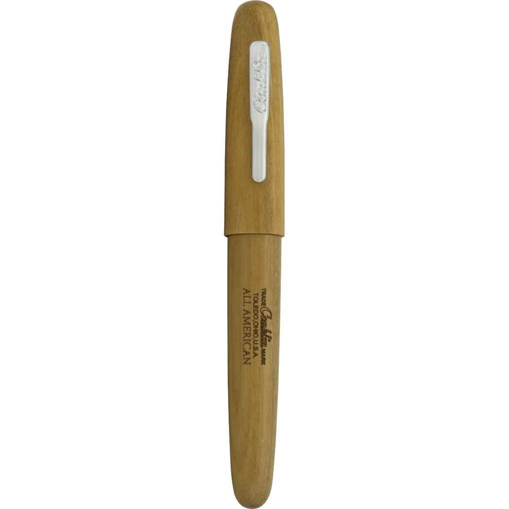 Conklin All American Rollerball Pen - Limited Edition - Pau - Preto/Chrome - Pen Boutique Ltd