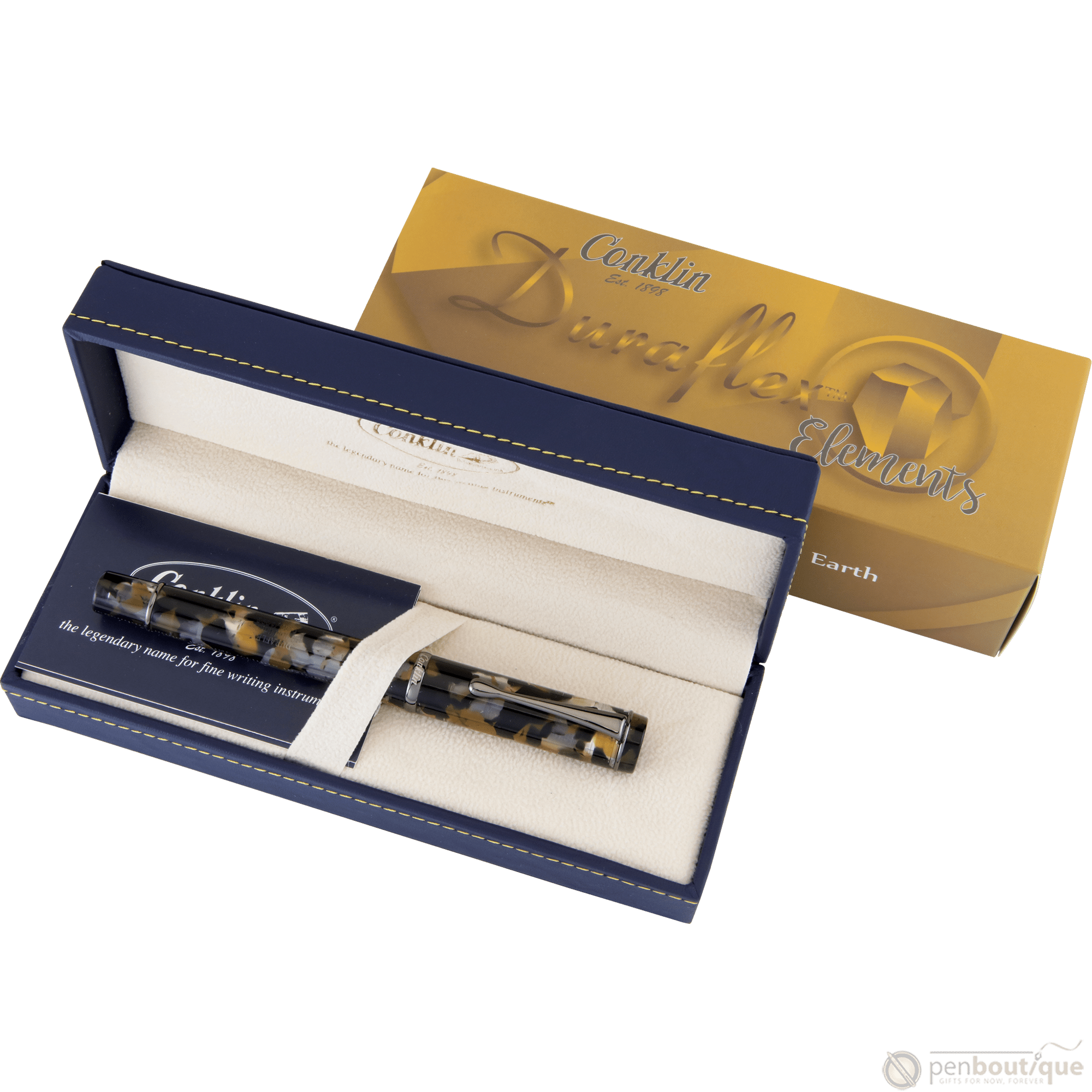 Conklin Duraflex Elements Fountain Pen - Earth (Limited Edition) - Pen Boutique Ltd