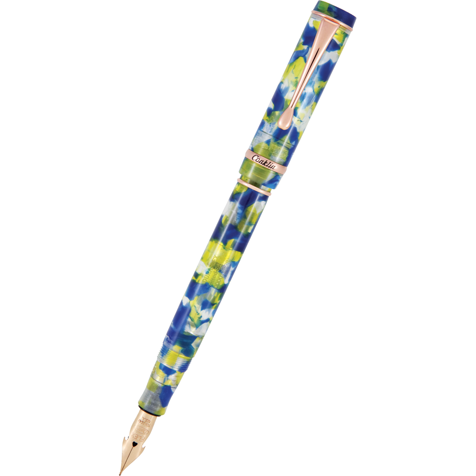 Conklin Duraflex Elements Fountain Pen - Water (Limited Edition) - Pen Boutique Ltd