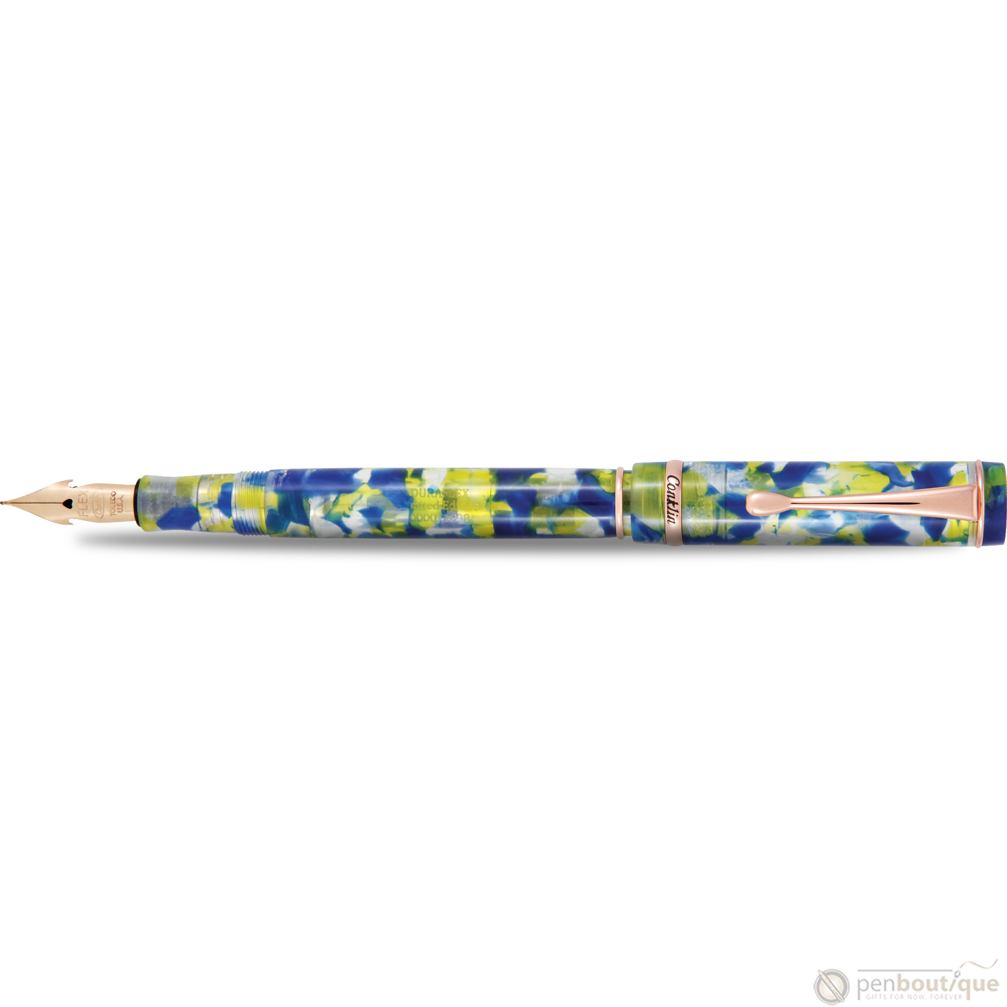 Conklin Duraflex Elements Fountain Pen - Water (Limited Edition) - Pen Boutique Ltd