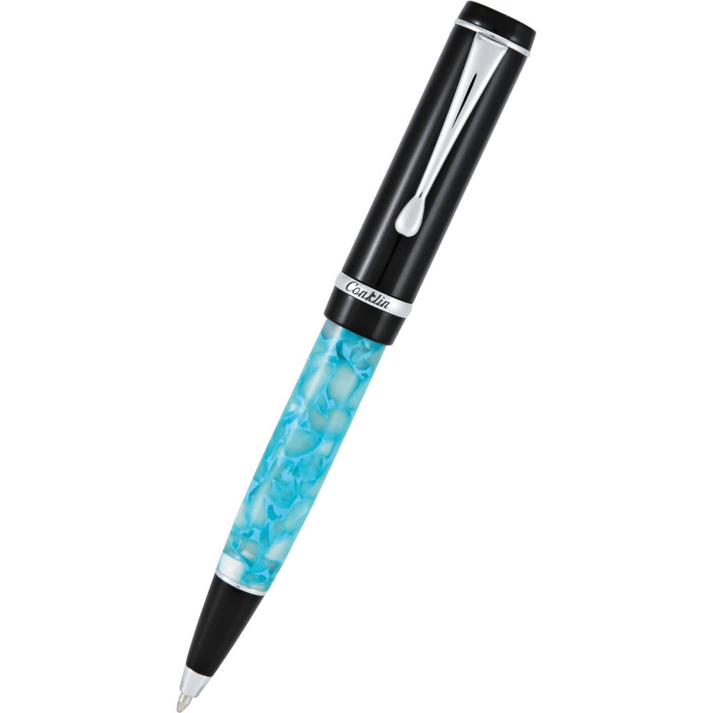 Conklin Duragraph Ballpoint Pen - Turquoise Nights-Pen Boutique Ltd