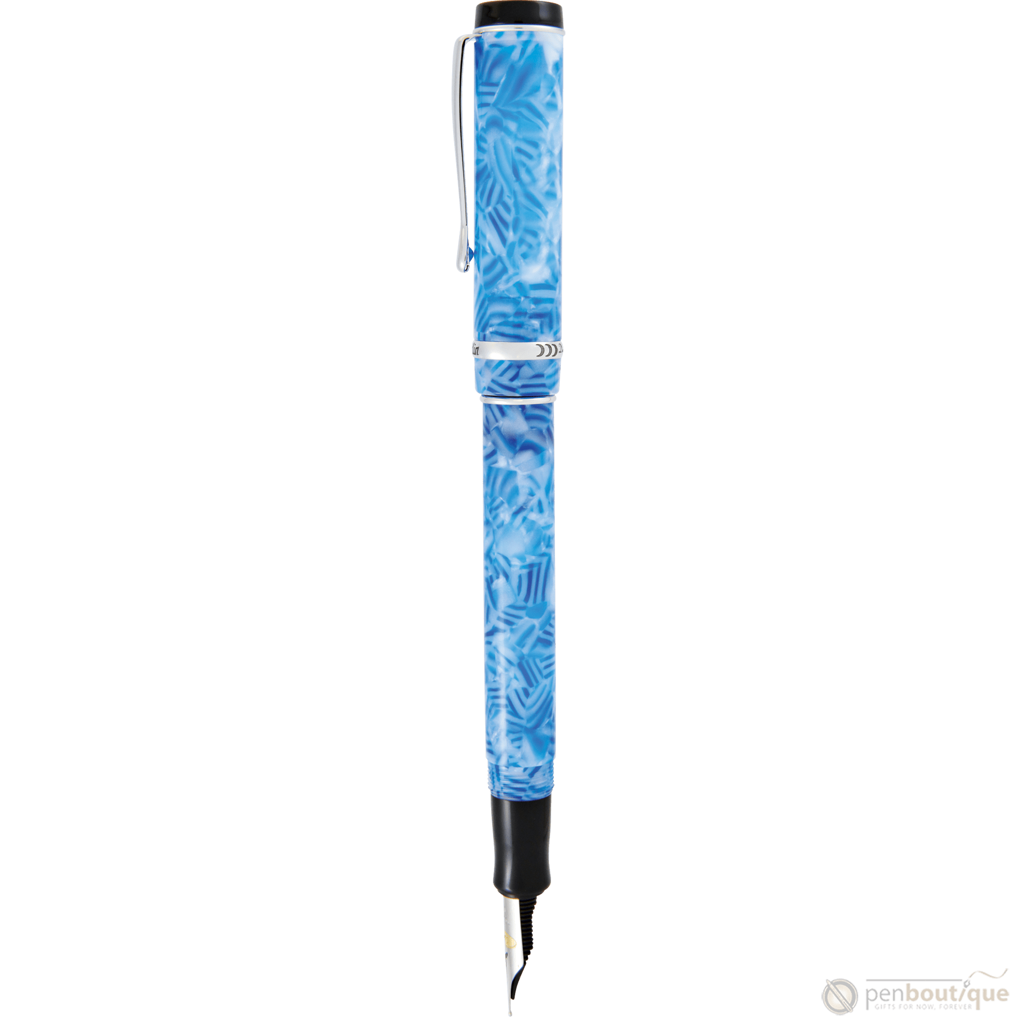 Conklin Duragraph Fountain Pen - Ice Blue - Pen Boutique Ltd
