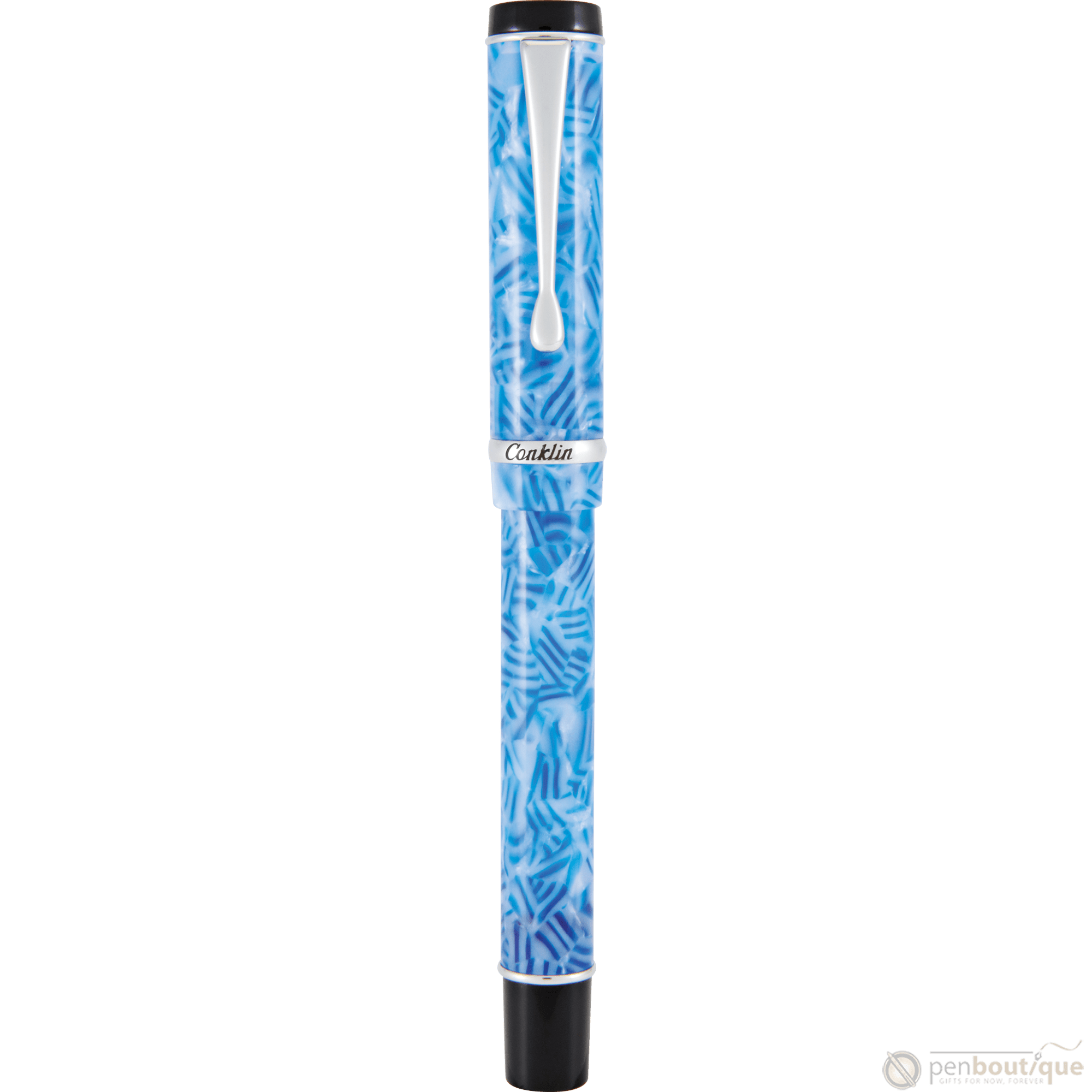 Conklin Duragraph Fountain Pen - Ice Blue - Pen Boutique Ltd