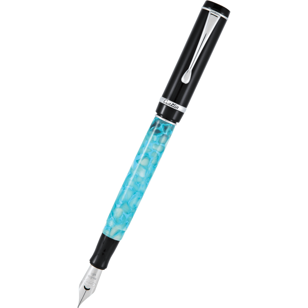 Conklin Duragraph Fountain Pen - Turquoise Nights - Pen Boutique Ltd