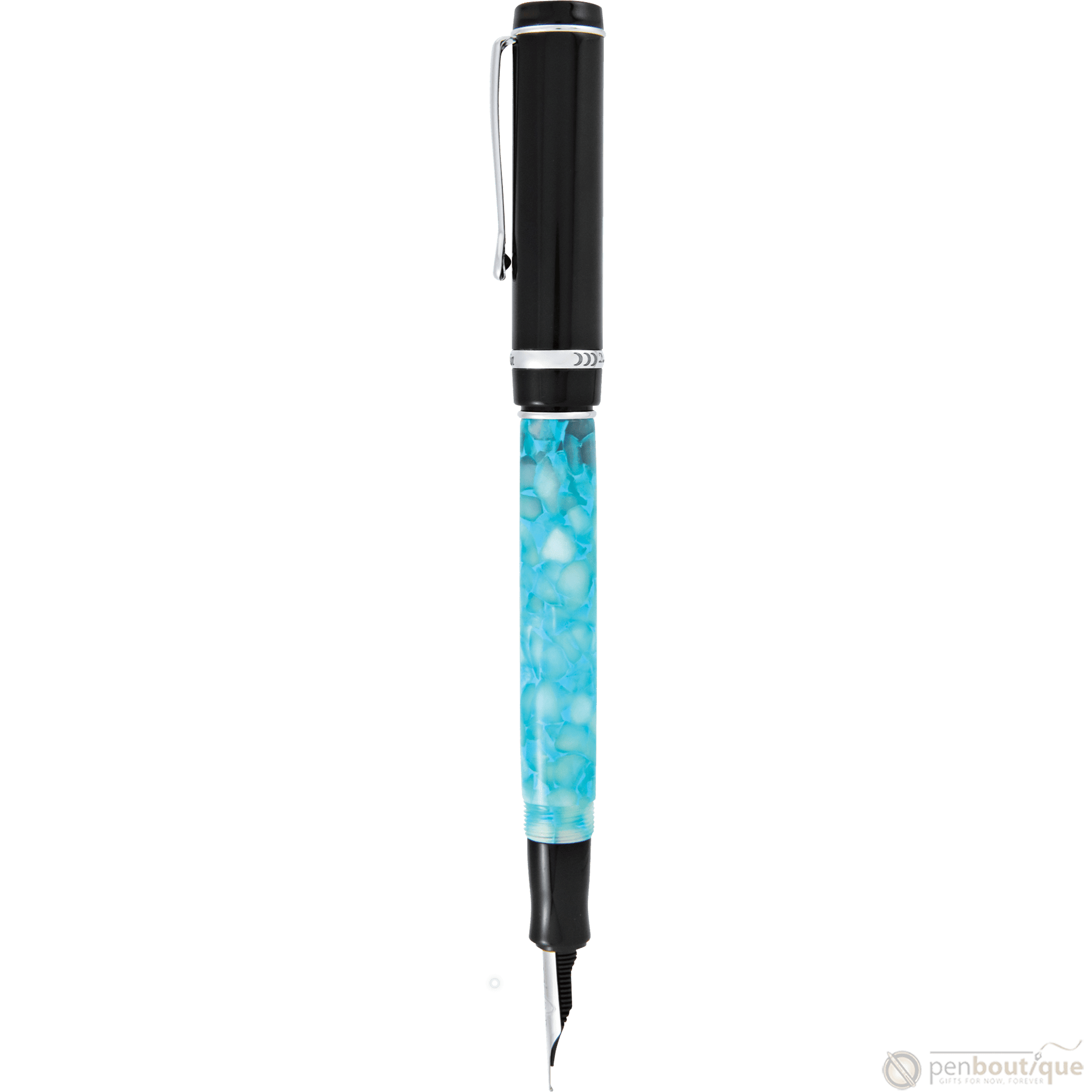 Conklin Duragraph Fountain Pen - Turquoise Nights - Pen Boutique Ltd