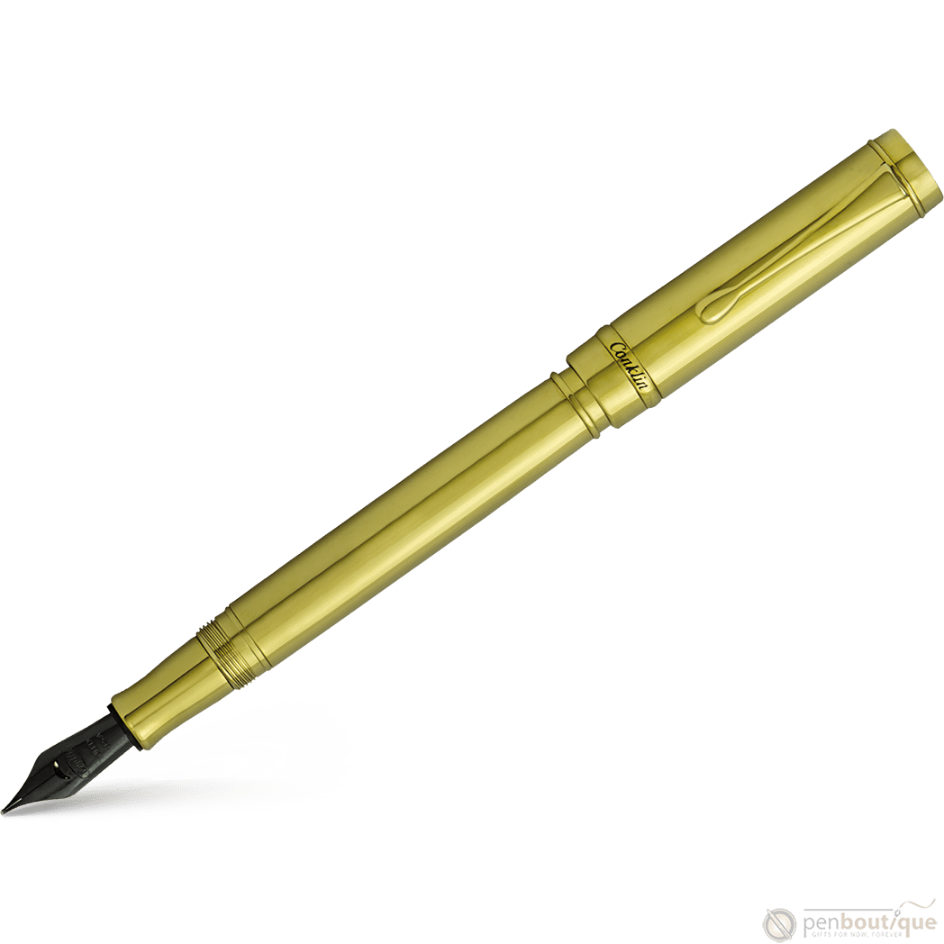 Conklin Duragraph Metal Fountain Pen - PVD Gold - Pen Boutique Ltd