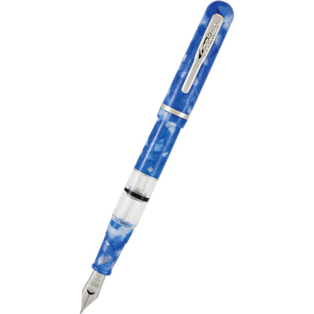 Conklin Heritage Fountain Pen - Word Gauge - Blue-Pen Boutique Ltd