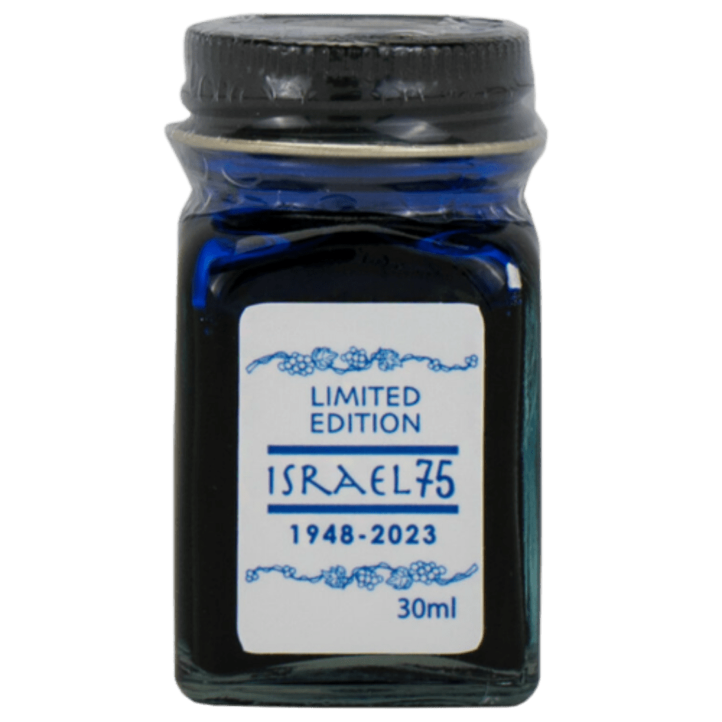 Conklin Israel 75th Anniversary Ink Bottle - Diamond Jubilee (Limited Edition) - Pen Boutique Ltd