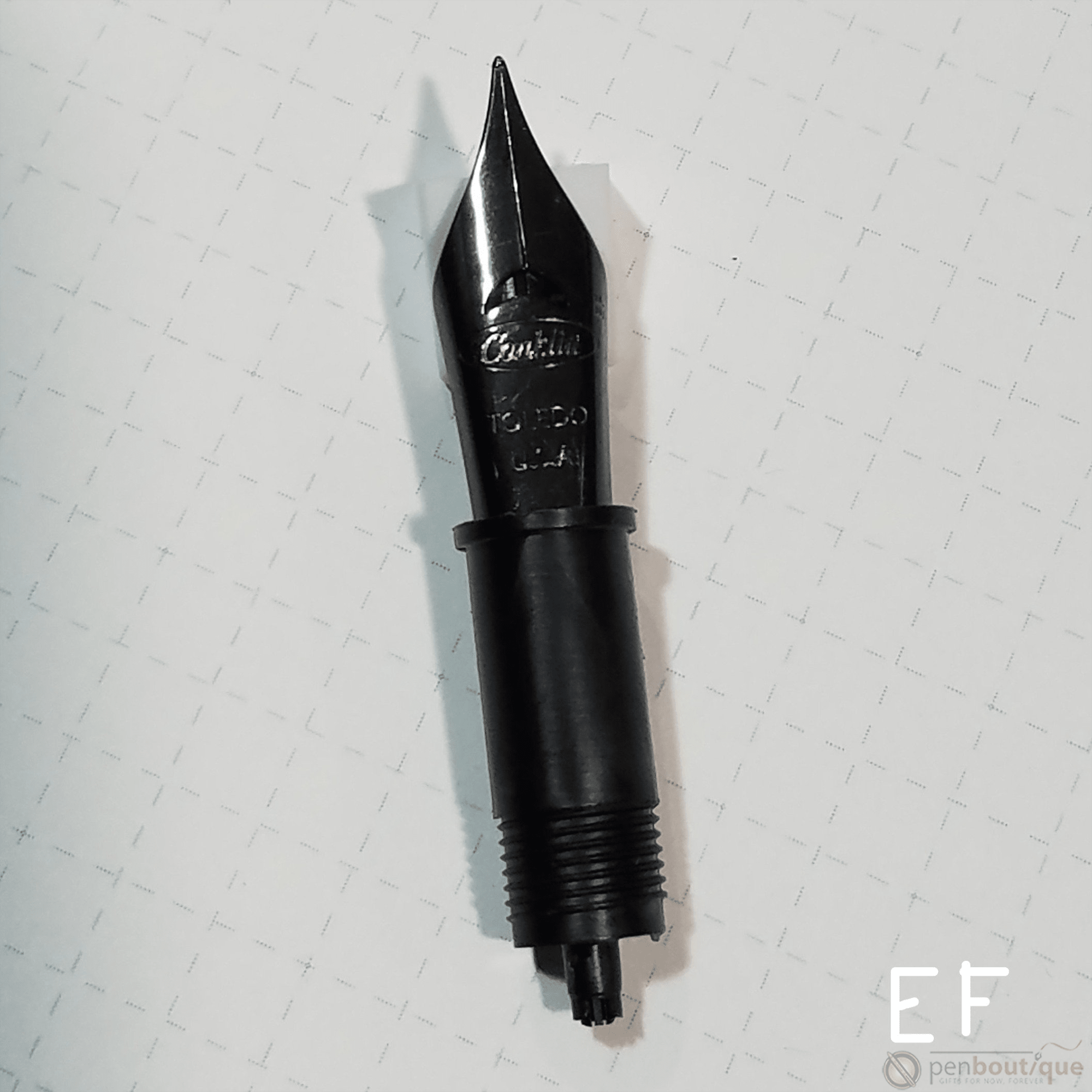 Conklin Nib - Black - Stainless Steel (JW) - Pen Boutique Ltd