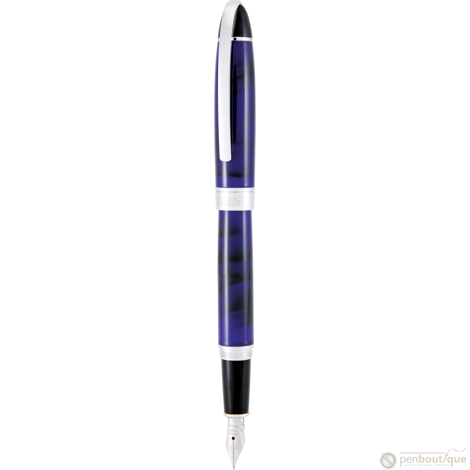 Conklin Victory Fountain Pen - Royal Blue-Pen Boutique Ltd