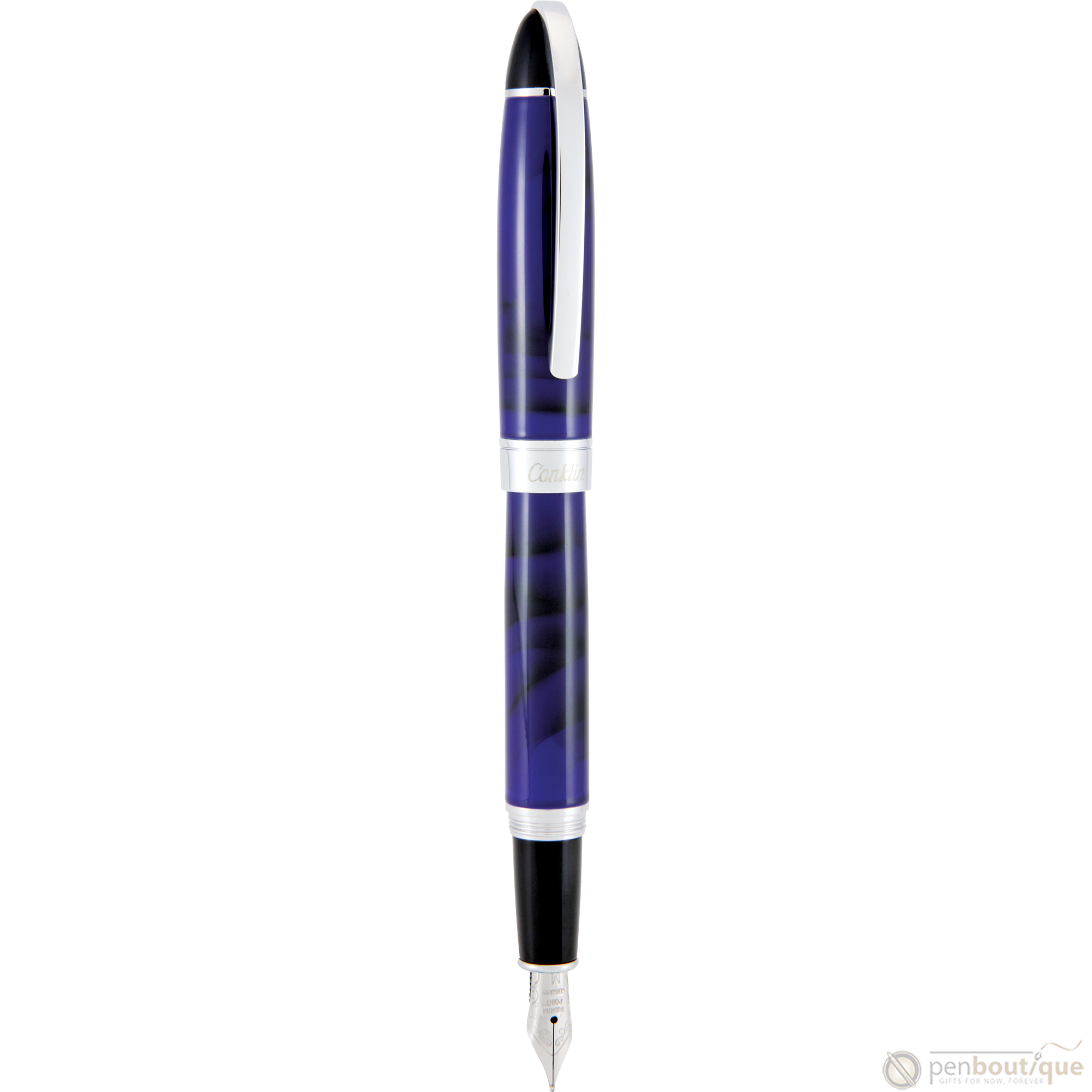 Conklin Victory Fountain Pen - Royal Blue-Pen Boutique Ltd