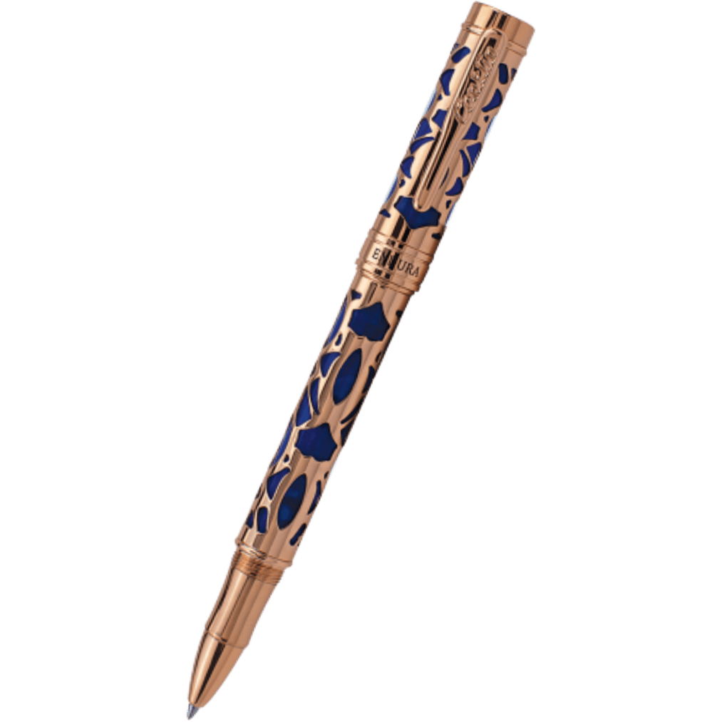 Conklin Endura Rollerball Pen - Deco Crest Blue - Pen Boutique Ltd