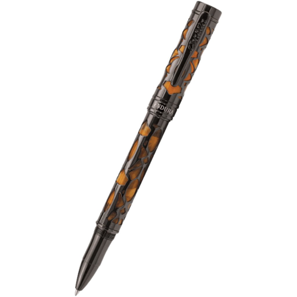 Conklin Endura Rollerball Pen - Deco Crest Orange - Pen Boutique Ltd