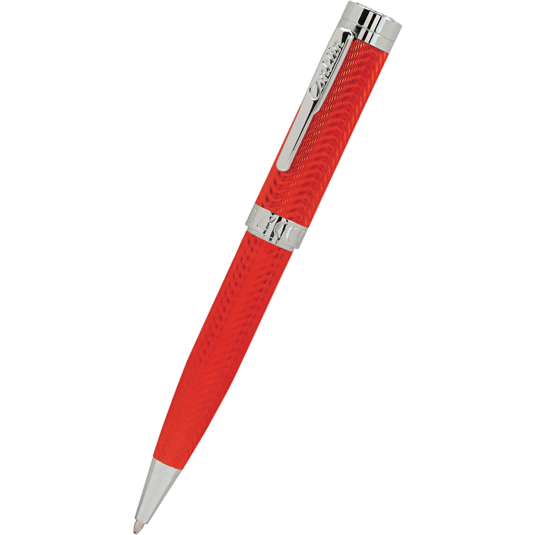 Conklin Herringbone Ballpoint Pen - Signature Red - Pen Boutique Ltd