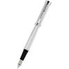 Conklin Herringbone Fountain Pen - Signature Silver - Pen Boutique Ltd