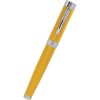 Conklin Herringbone Fountain Pen - Signature Yellow - Pen Boutique Ltd