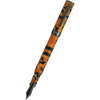 Conklin Stylograph Fountain Pen - Mosaic Orange/Black - Pen Boutique Ltd
