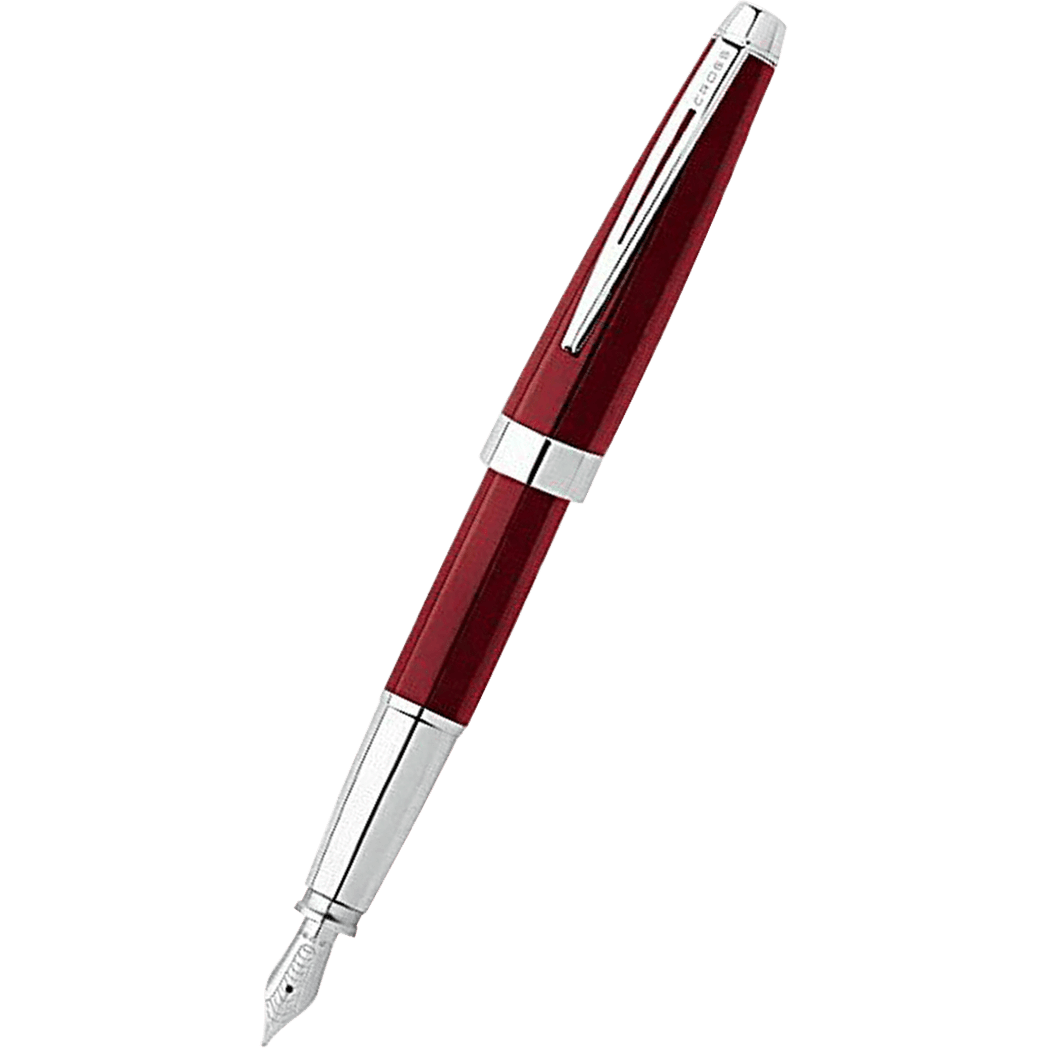 Cross Aventura Fountain Pen - Fire Engine Red - Pen Boutique Ltd