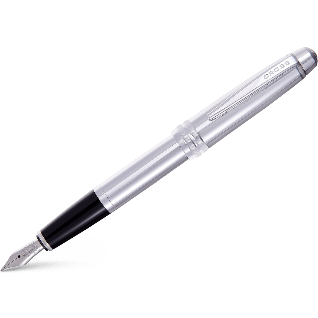 Cross Bailey Fountain Pen - Polished Chrome - Pen Boutique Ltd