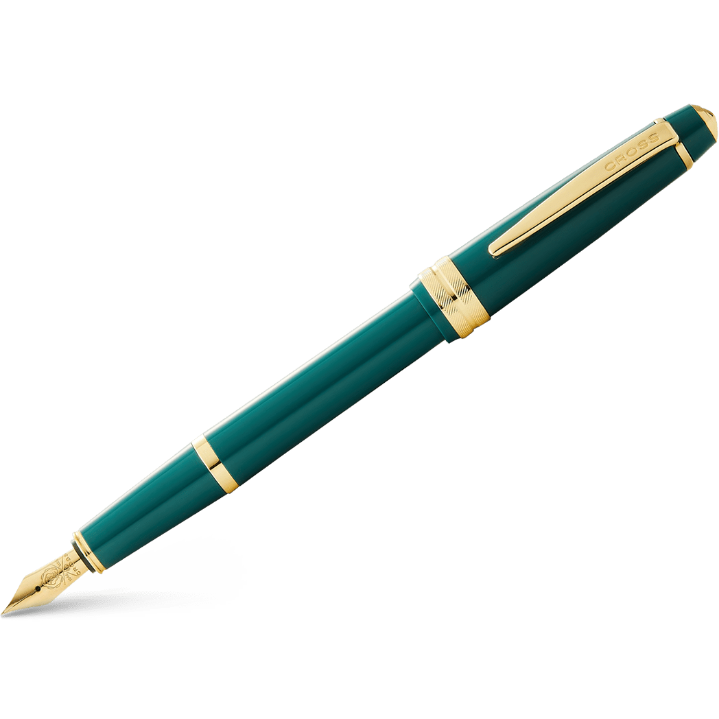 Cross Bailey Light Fountain Pen - Polished Green - Pen Boutique Ltd