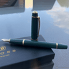 Cross Bailey Light Fountain Pen - Polished Green - Pen Boutique Ltd