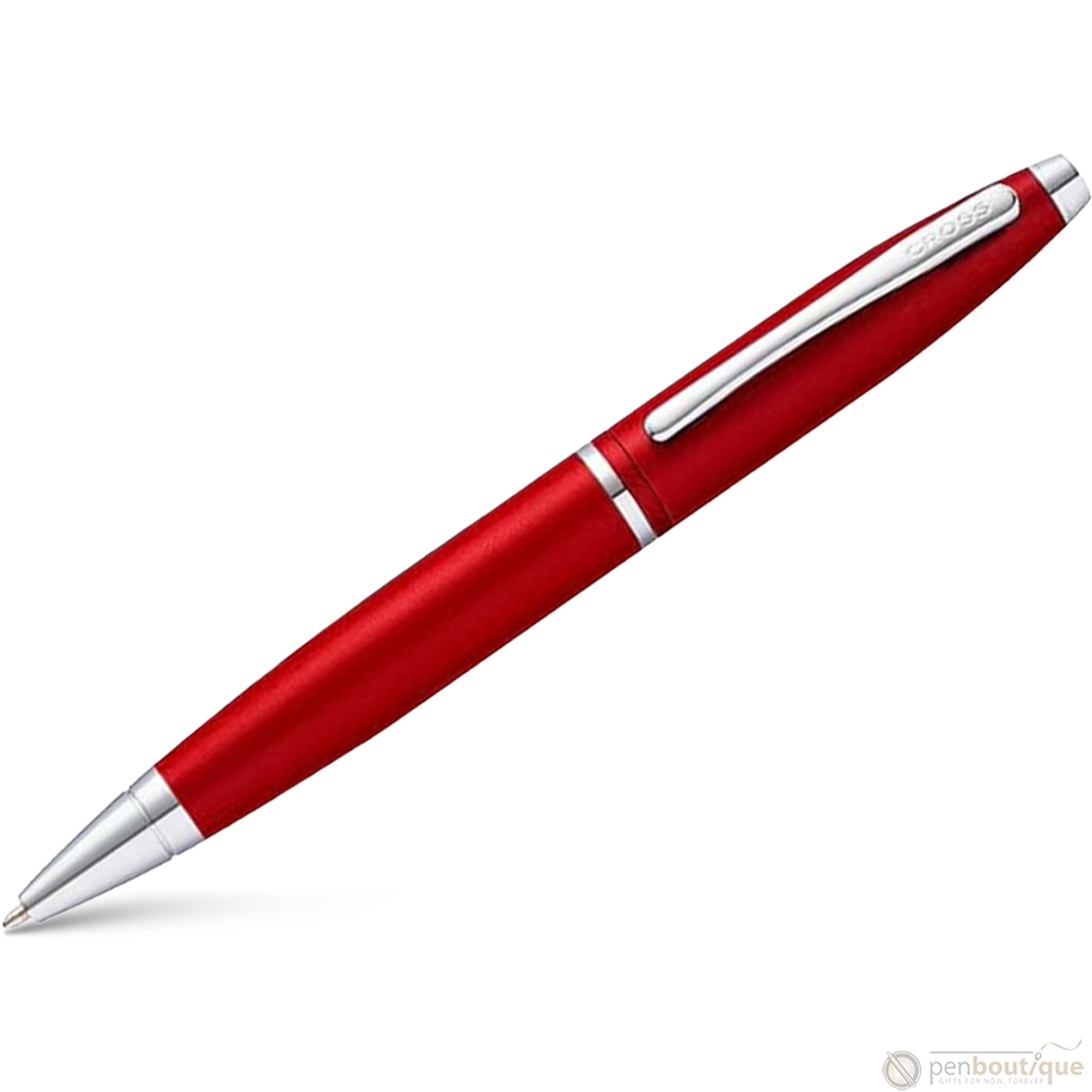 Cross Calais Ballpoint Pen - Matte Metallic Crimson-Pen Boutique Ltd