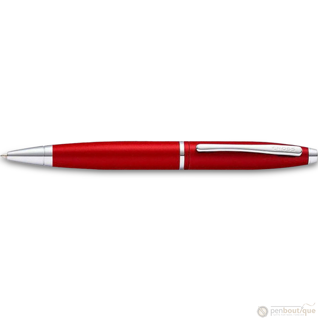 Cross Calais Ballpoint Pen - Matte Metallic Crimson-Pen Boutique Ltd