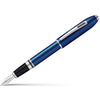 Cross Peerless Fountain Pen - Translucent Quartz Blue-Pen Boutique Ltd