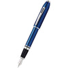 Cross Peerless Fountain Pen - Translucent Quartz Blue-Pen Boutique Ltd