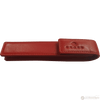 Cross Red Leather Single Pen Case Flap - Pen Boutique Ltd