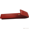 Cross Red Leather Single Pen Case Flap - Pen Boutique Ltd