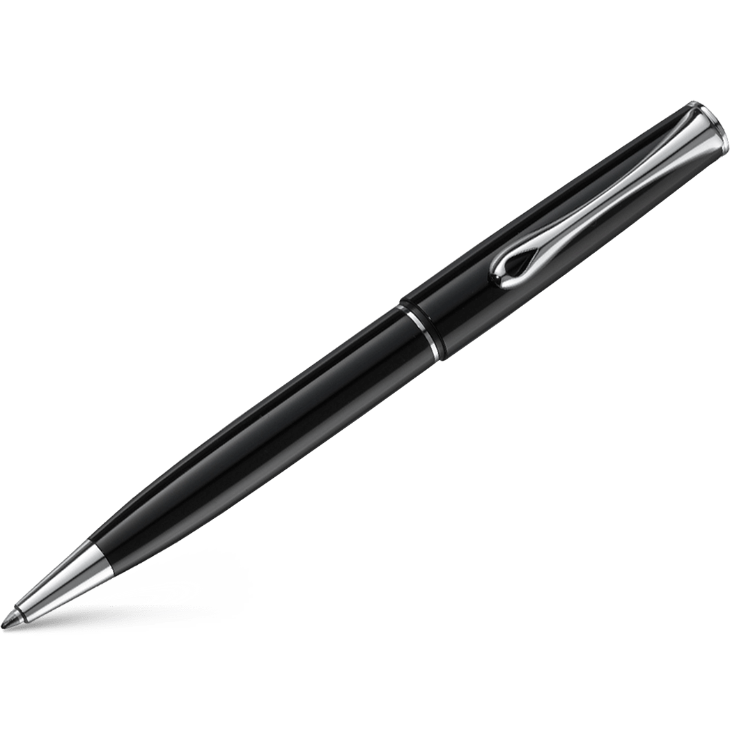 Diplomat Esteem Ballpoint Pen - Black Lacquer - Pen Boutique Ltd