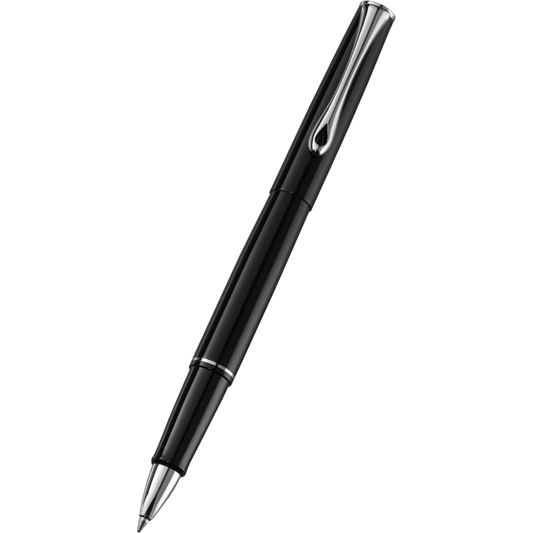 Diplomat Esteem Rollerball Pen - Black Lacquer - Pen Boutique Ltd
