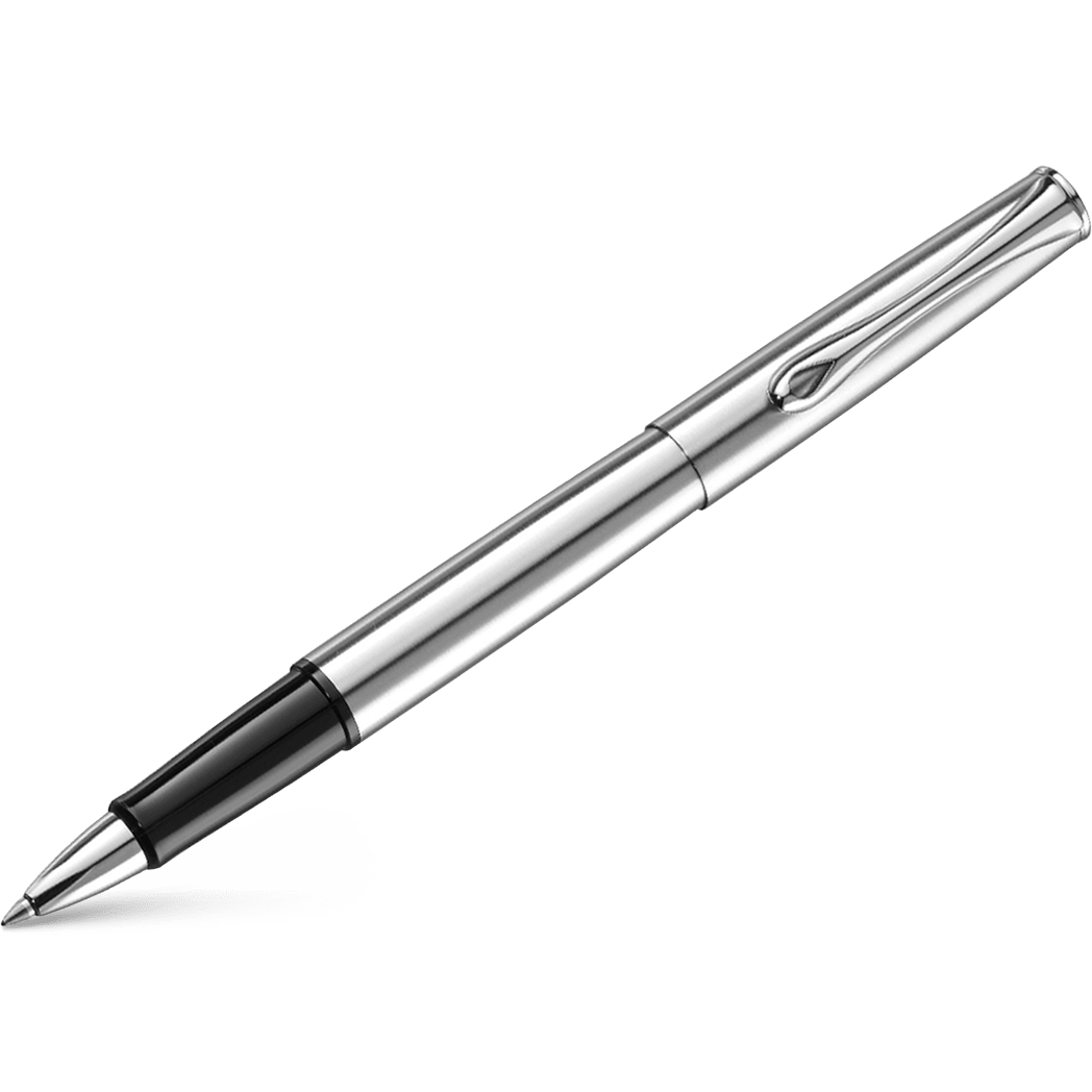 Diplomat Esteem Rollerball Pen - Matte Chrome - Pen Boutique Ltd