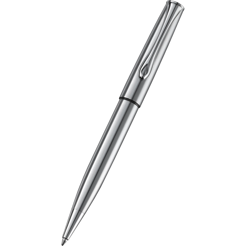 Diplomat Esteem Ballpoint Pen - Matt Chrome-Pen Boutique Ltd