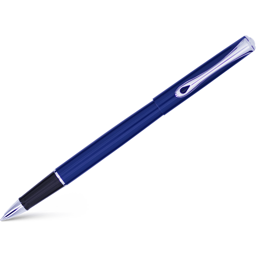 Diplomat Traveller Rollerball Pen - Navy Blue - Pen Boutique Ltd