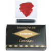 Diamine Monaco Red Ink Cartridges 18/pk-Pen Boutique Ltd