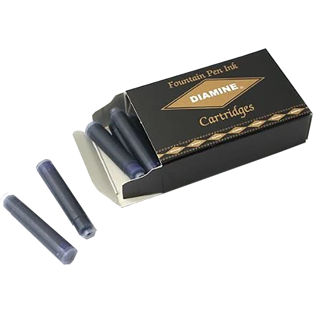 Diamine Sapphire Blue Ink Cartridges 18/pk-Pen Boutique Ltd