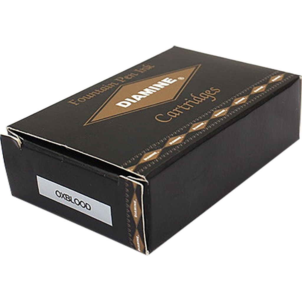 Diamine Oxblood Ink Cartridges - 18/pk-Pen Boutique Ltd