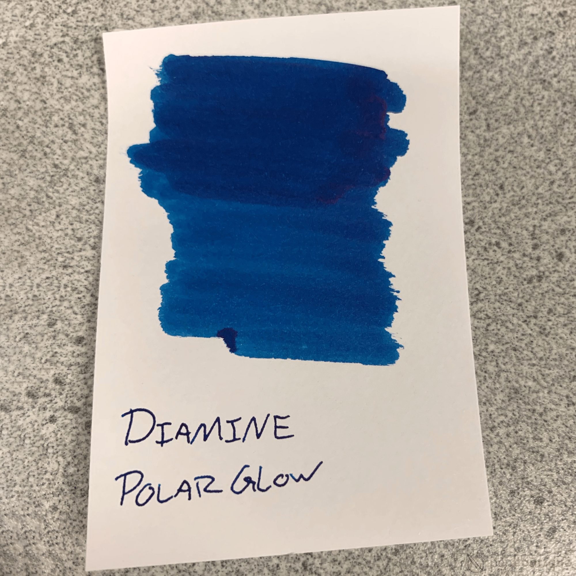 Diamine Ink Bottle - 2019 Inkvent - Blue Edition - Sheen Ink Bottle - Polar Glow - 50ml - Pen Boutique Ltd