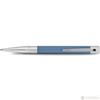 S T Dupont D - Initial Ballpoint Pen - Shark Blue - Pen Boutique Ltd